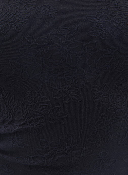 Seamless Crop Top ve Barrel-Fit Pantolon Kombini