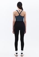 Women Black High Rise Leggings