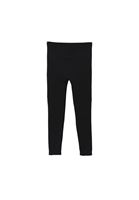 Women Black High Rise Leggings