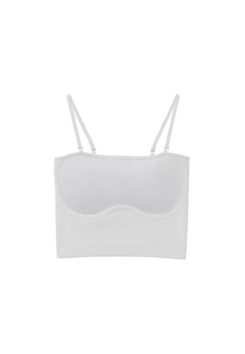 Fitil Detaylı Crop Atlet ve Skater Pantolon Kombini