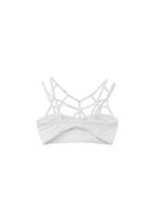 Women Cream Bralet with Pipe Detail