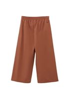 Bayan Kahverengi Ultra Yüksek Bel Culotte Pantolon