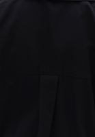 Women Black Oversized Mini Shirt Dress