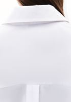 Women White Oversized Mini Shirt Dress