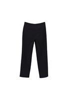 Women Black High Rise Carrot Fit Pants