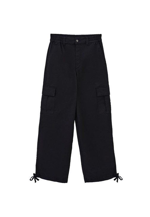 Kargo Cepli Pantolon ve Bralet Kombini