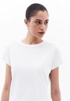 Women White Cotton Sleeveless Top