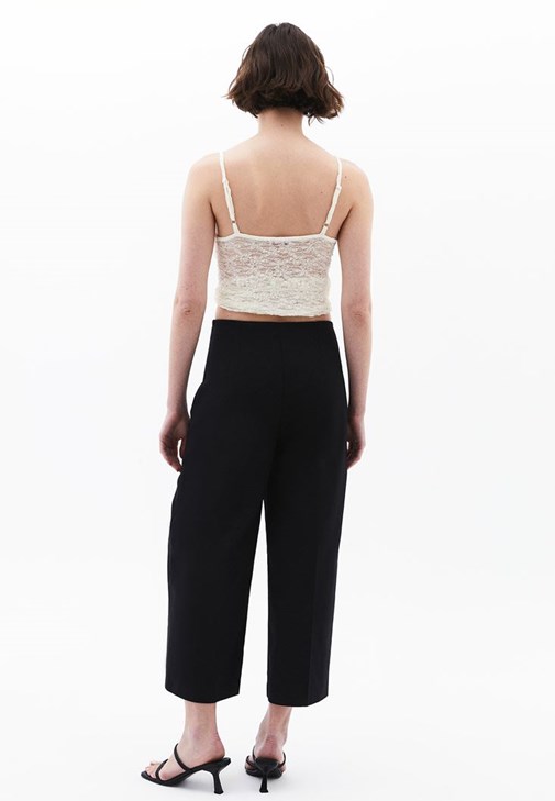 Culotte Pantolon ve Dantel Bluz Kombini