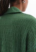 Women Green Oversize Shirt