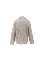 Women Beige Oversize Shirt