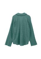 Women Green Oversize Shirt