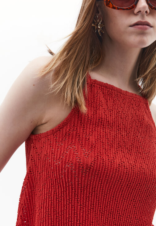 Halter Yaka Atlet ve Culotte Pantolon Kombini