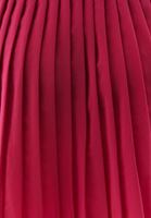 Women Pink High Rise Pleated Mini Skirt