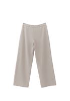 Bayan Bej Orta Bel Straight-Fit Pantolon