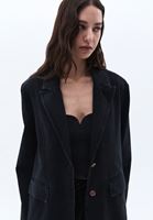 Women Black Boyfriend Blazer