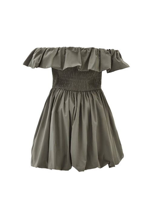 ATELIER EDITION：25SS / Balloon Mini Dress Poplin mini balloon dress PINKO → Shop Online