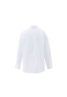 Women White Loose Fit Poplin Shirt