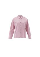 Women Pink Loose Fit Poplin Shirt