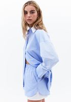 Women Mixed Oversized Shirt