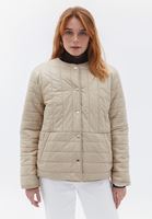 Women Beige Two-way Coat