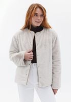 Women Beige Two-way Coat