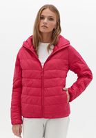 Women Pink Quilted Crop Puffer Jacket