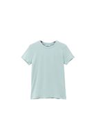 Women Green Cotton Crew Neck Tshirt