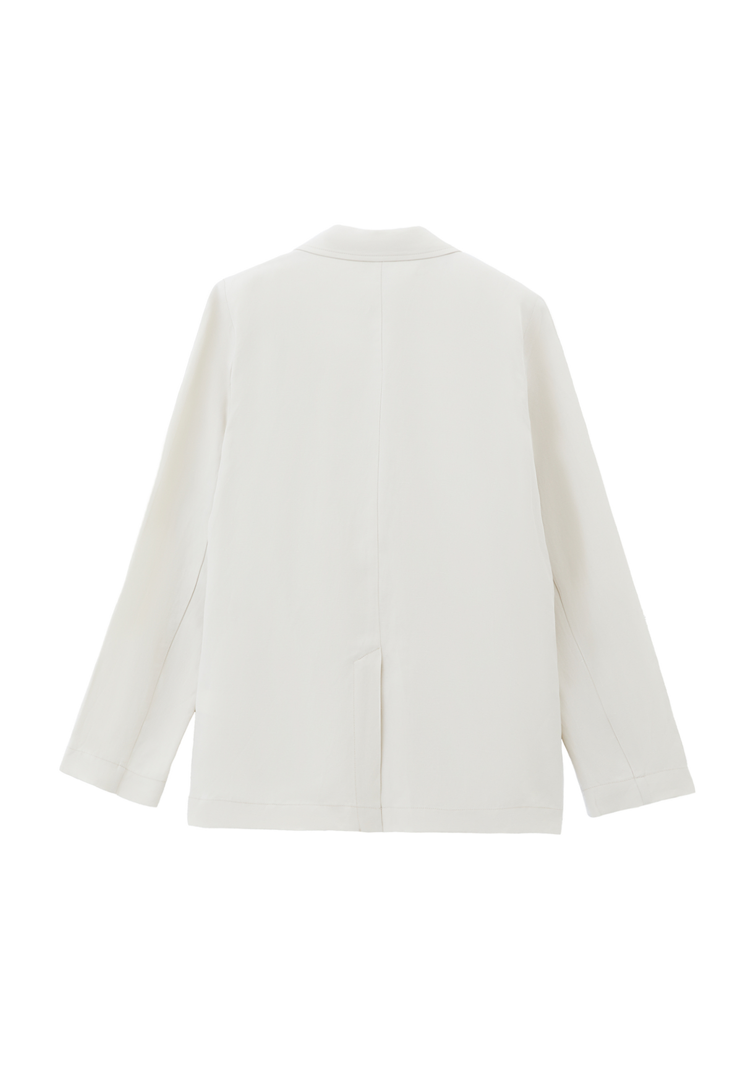 ジャケット・アウター 80s 90s EURO linen tailored jacket beige Wearables Folksy Linen/Stretch 4-Pocket Shirred Blazer