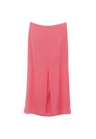 Women Pink Mid-Rise Flowing Skirt