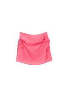 Women Pink Mid-Rise Mini Skirt