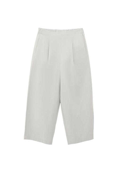 Baggy-Fit Pantolon ve Dantelli Top Kombini