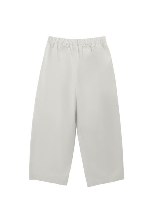 Baggy-Fit Pantolon ve Dantelli Top Kombini
