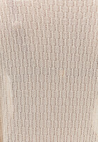 Women Beige Lace-Detail Long Kimono