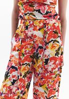 Women Mixed High-Waist Culotte Pants