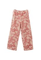 Women Mixed Mid-Rise Wide Leg Pants