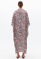 Bayan Çok Renkli Desenli Kimono