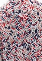 Bayan Çok Renkli Desenli Kimono