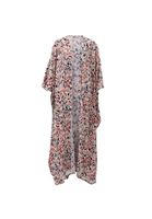 Bayan Çok Renkli Desenli Kimono