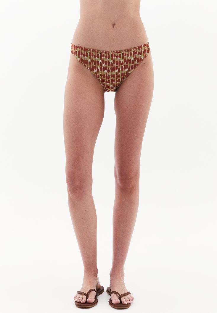Women Mixed Low-Rise Bikini Bottom