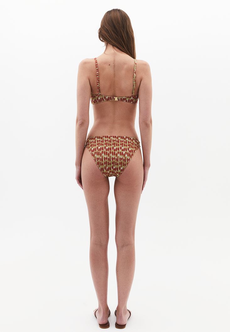 Women Mixed Low-Rise Bikini Bottom