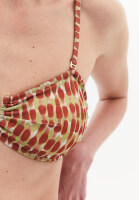Bayan Çok Renkli Toka Detaylı Bikini Üstü