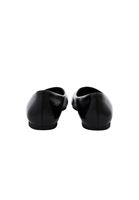 Women Black Flat Ballerina Shoes