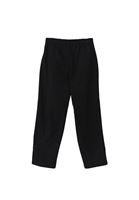Bayan Siyah Ultra Yüksek Bel Baggy-Fit Pantolon ( TENCEL™ )