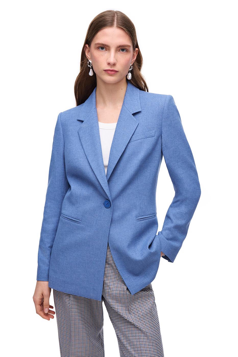 Bayan MAVİ Mavi Torp Regular Fit Ceket