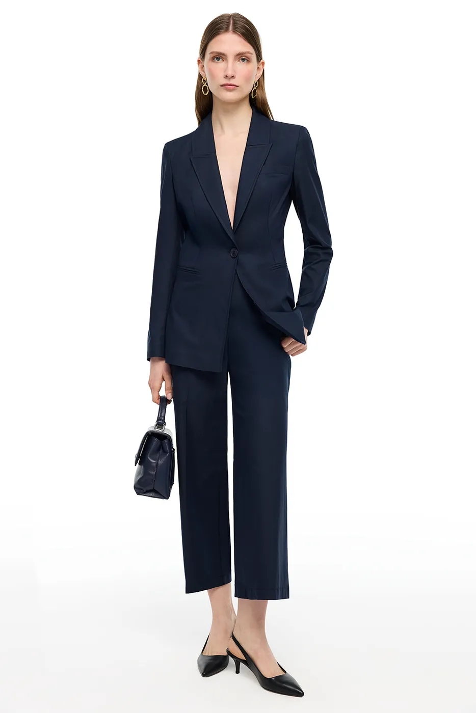 Lacivert Ginas Regular Fit Ceket