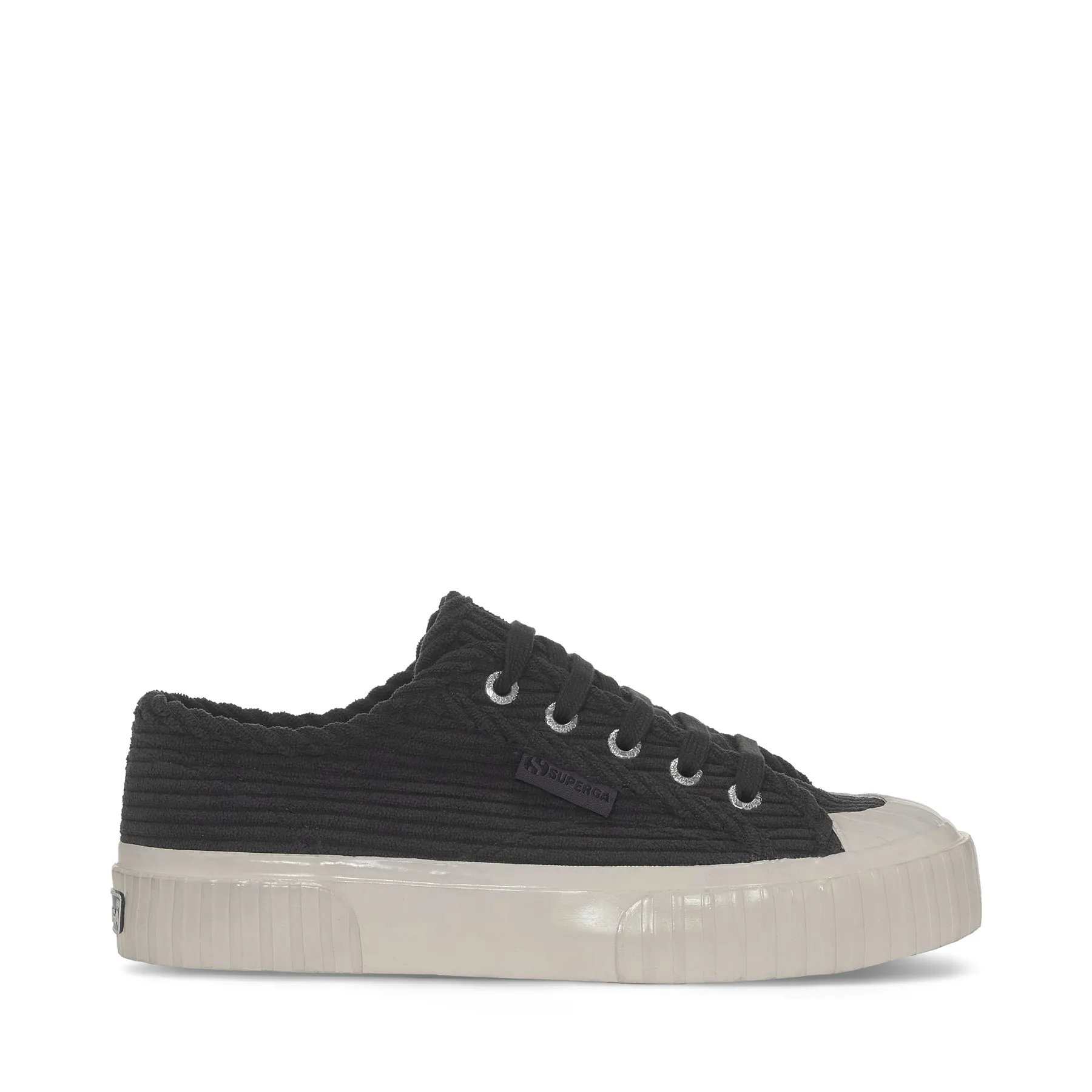 2630 Stripe Corduroy Unisex Siyah Sneaker S11388W A05 SP Superga Turkiye