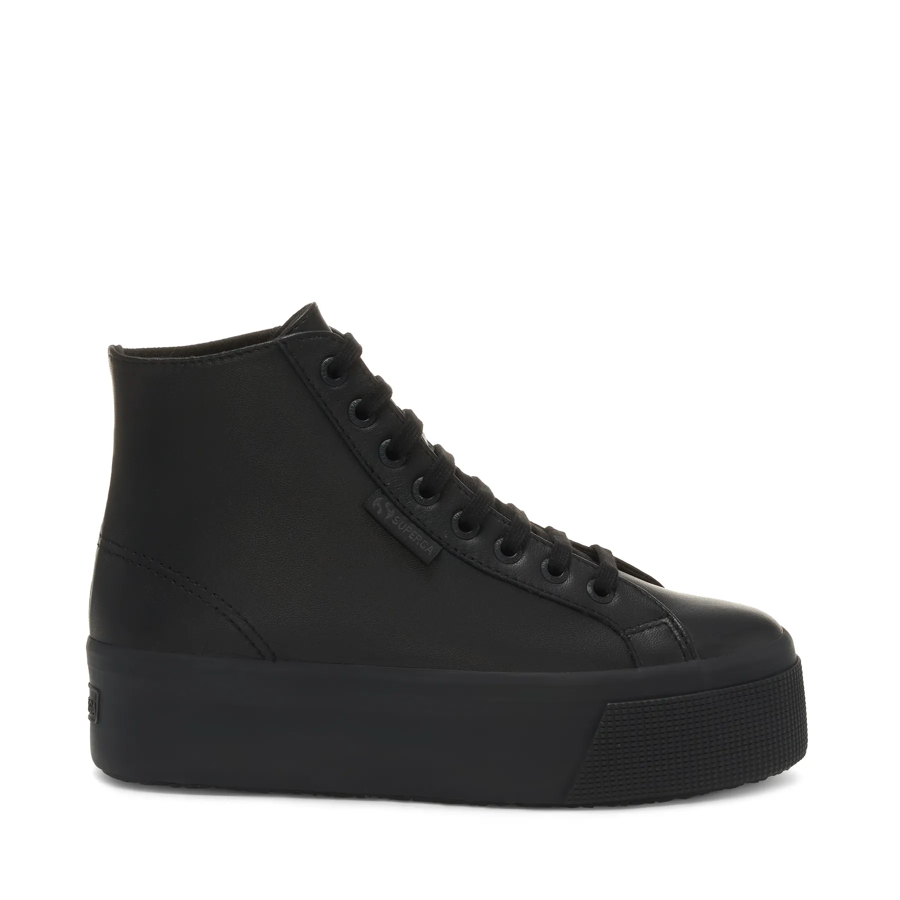 2708 Hi Top Nappa Kad n Siyah Bilekli Sneaker S5127GW ADM SP Superga Turkiye