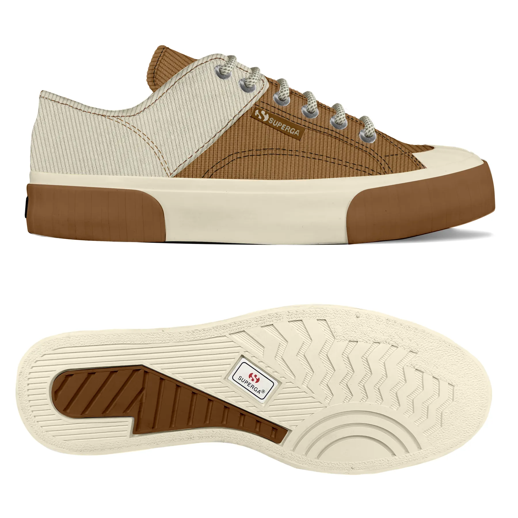 2630 Panels Corduroy Unisex Pembe Bileksiz Sneaker S81373W A0Q SP Superga Turkiye