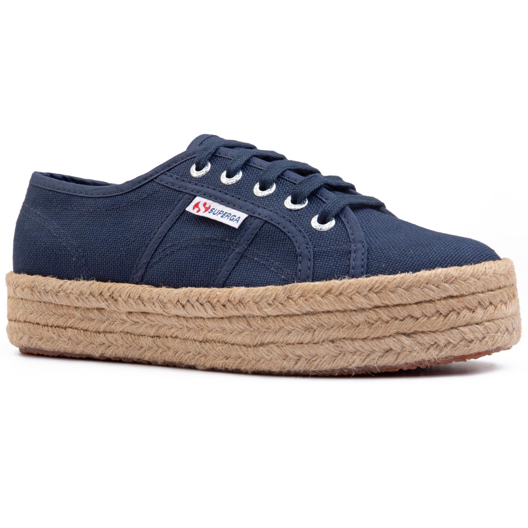 2730 Rope Kad n Lacivert Mavi Sneaker S00CF20 933 SP Superga Turkiye