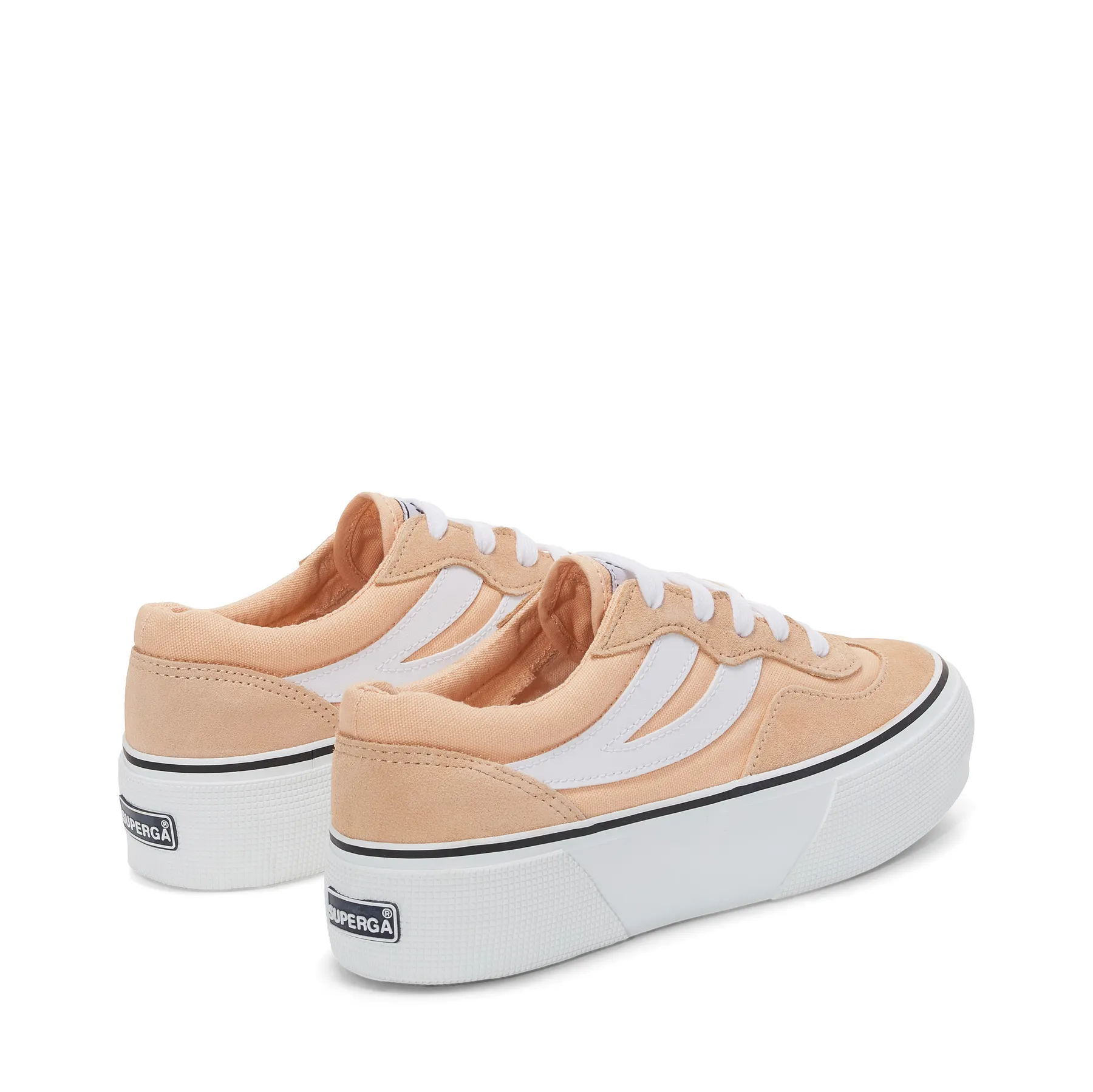 Superga color block platform discount